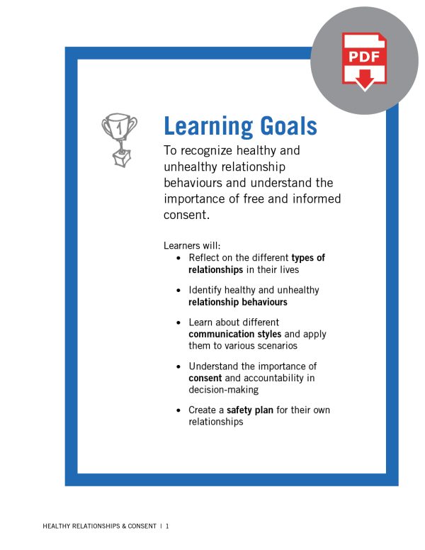 Educator Guide: Healthy Relationships & Consent (Digital) - Image 3